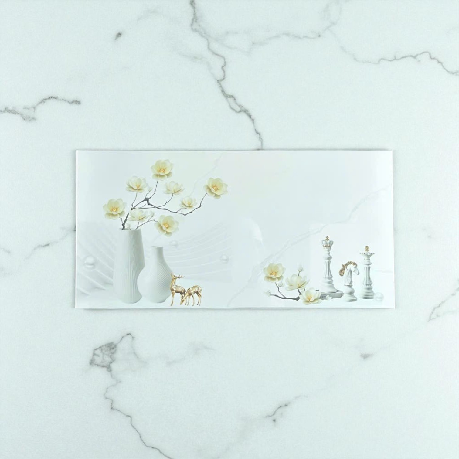 Gạch ốp tường mài bóng nano Porcelain 300x600 72S3